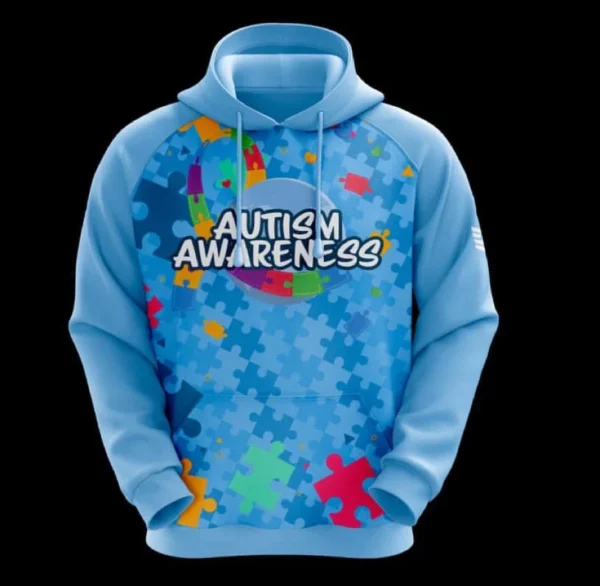 Autism blue Hoodie